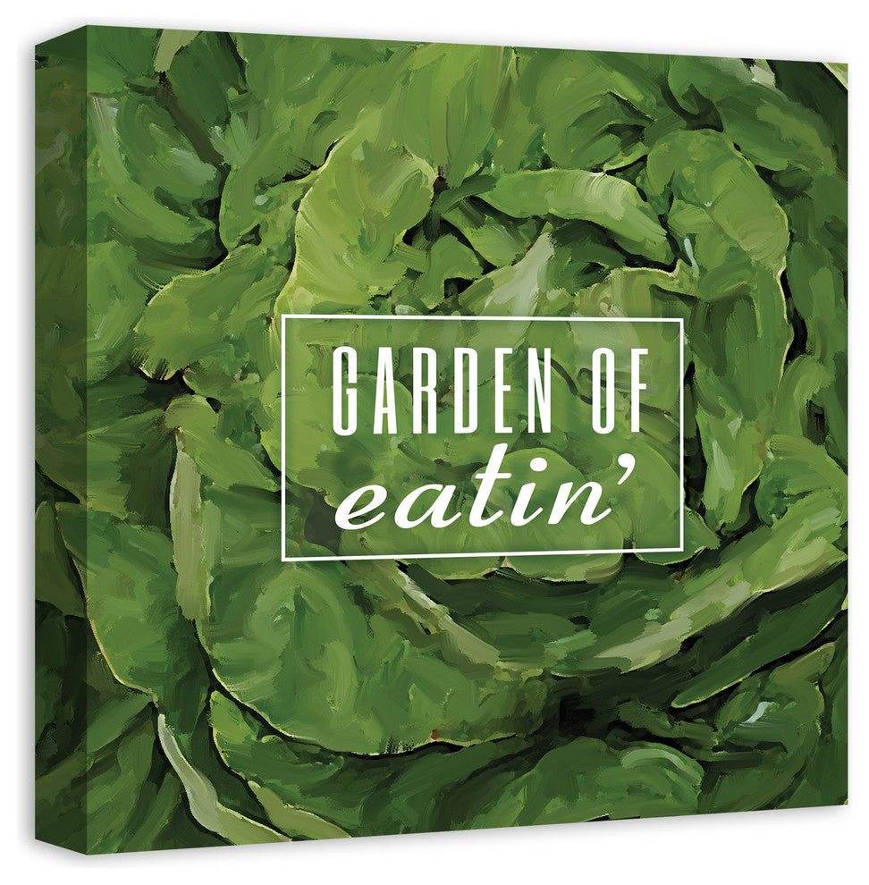 Garden of Eating 16"x16" Print on Canvas