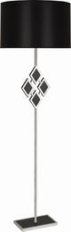 Edward 1-Light Table Lamp Black Marble