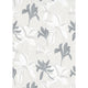 Textured Wallpaper, Floral Flowers Lilacs, 10241-10, Gray Cream, 1 Roll