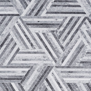 Couristan Prairie Archetype Area Rug, Grey-Black, 7'6" X 10'