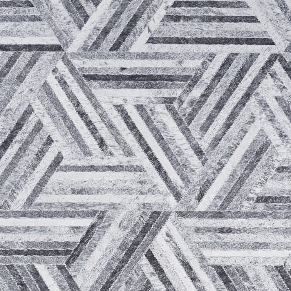 Couristan Prairie Archetype Area Rug, Grey-Black, 7'6" X 10'