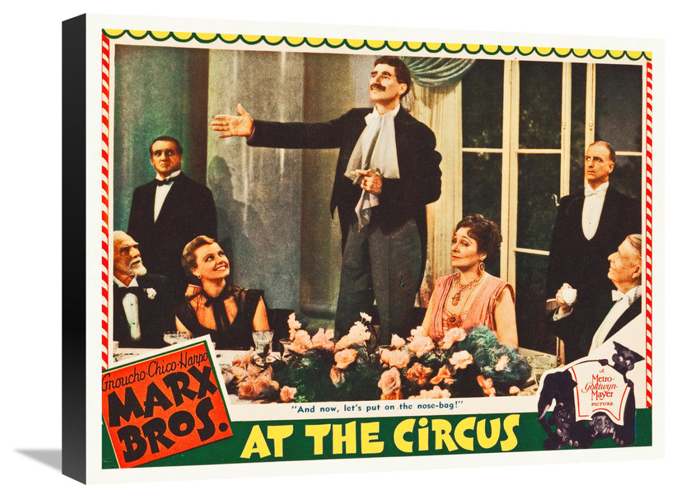 "Marx Brothers - At the Circus 08" Canvas by Hollywood Photo Archive, 22x17"