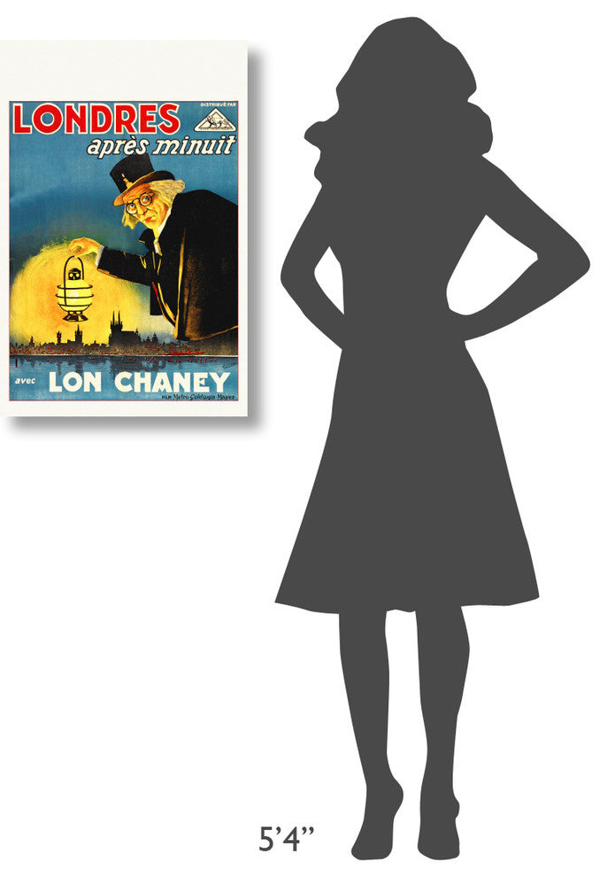 "London After Midnight - Lon Chaney" Canvas by Hollywood Photo Archive, 20x30"