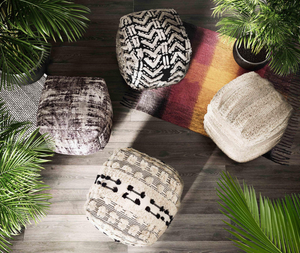 Afrino Wool Colored Throw - Multi