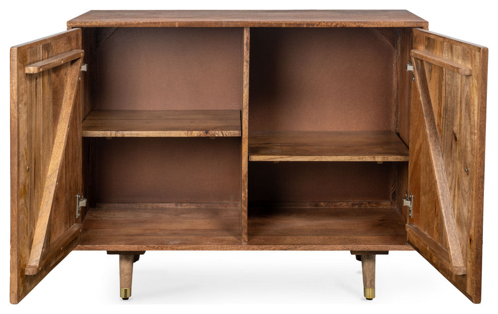 Hadley 37" Wide Wood Accent Cabinet