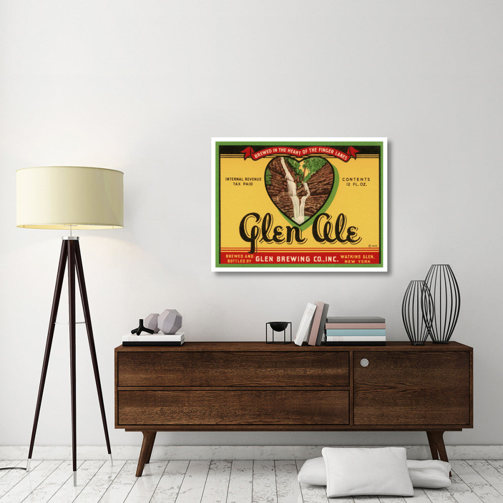 "Glen Ale" Digital Paper Print by Retrolabel, 42"x32"
