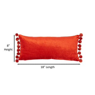 Jodhpur Oblong Pillow, Rust