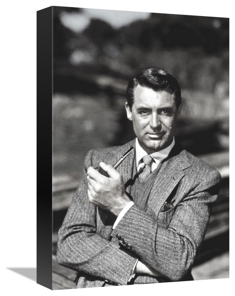 "Cary Grant" Stretched Canvas Giclee by Hollywood Photo Archive, 11x16"