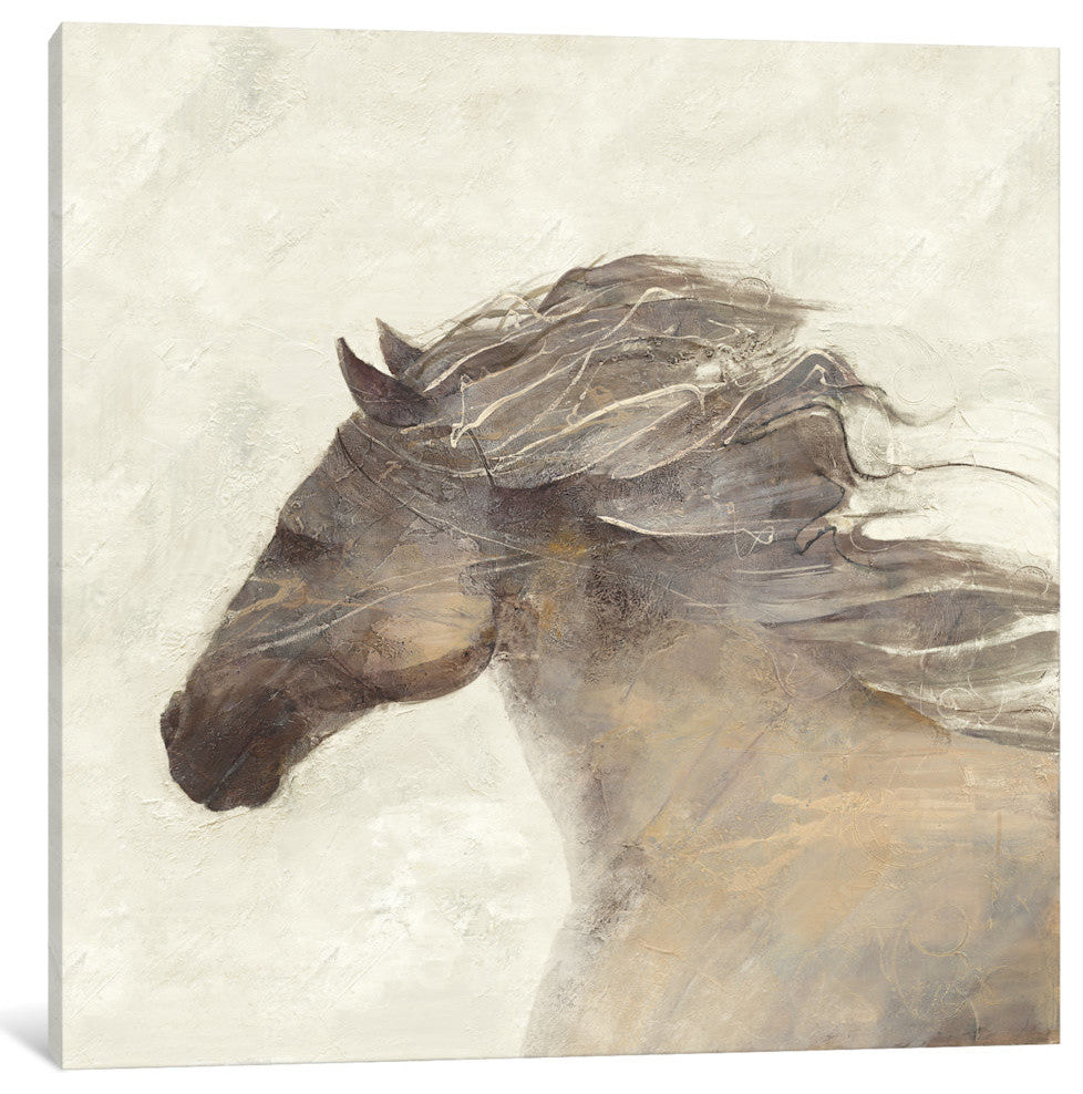 "Into The Wind Ivory Gallery" by Albena Hristova, 12x12x1.5"