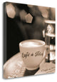 "Cafe St. Germain Des Pres" By Alan Blaustein, Giclee on Gallery Wrap Canvas