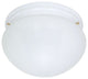 Nuvo 2-Light Fluorescent Close-to-Ceiling Light Fixture, White