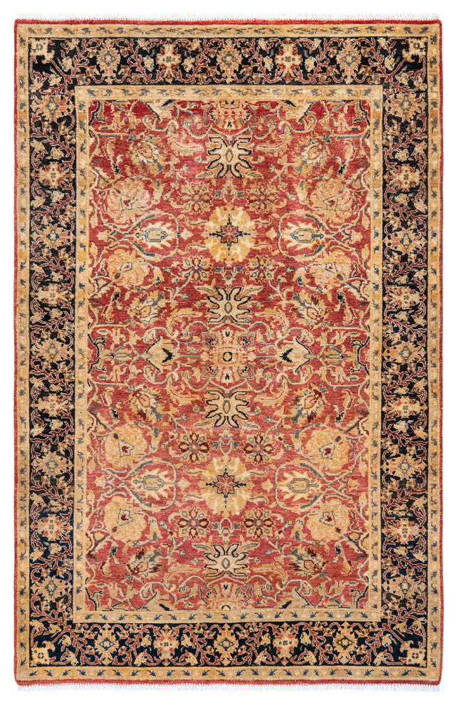 ECLECTIC, Hand Knotted Area Rug 6' 4" X 4' 1"