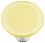 Marzipan Striker Knob Round, Alum Post