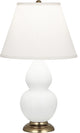 Robert Abbey RA-MLY50 1-Light Accent Lamp, Small Double Gourd