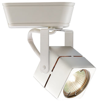 WAC Lighting Low Voltage Track Fixture, 50W, White, J Track