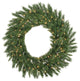 Vickerman Imperial Pine Wreath, 60", Clear Lights