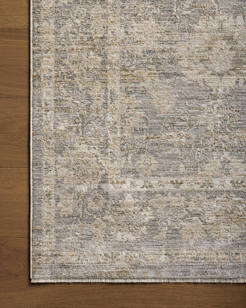 Loloi II Tabitha Slate / Natural 2'-7" x 8'-0" Runner Rug