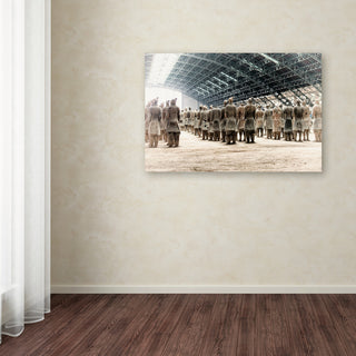 Philippe Hugonnard 'Terracotta VII' Canvas Art, 47"x30"