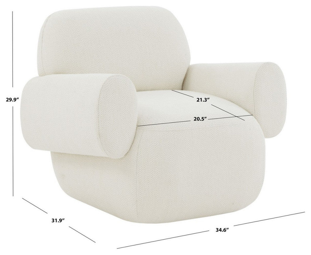 Safavieh Couture Pryce Upholstered Accent Chair