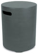 Introvurt Round Propane Tank Cover, Charcoal Gray