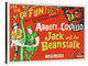 Abbott and Costello, Jack And The Beanstalk, 01, 40x30