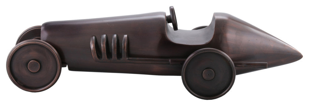 Discontinued Antique Race Car Bronze - Brown