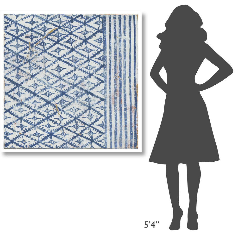 "Maki Tile VIII" Digital Paper Print by Kathrine Lovell, 42"x42"