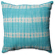 Pillow Perfect Mirage Throw Pillow, Turquoise, 18"