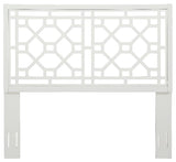 Comfort Pointe Thomas Chippendale White Wood Headboard - King