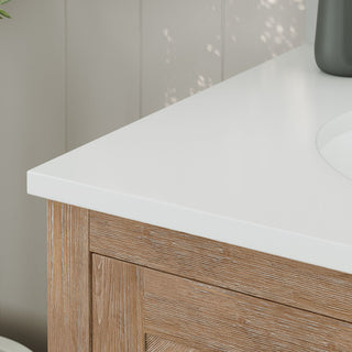The Sequoia Bathroom Vanity, Acacia, 30", Single Sink, Freestanding