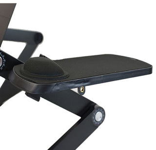 Workez Mouse Pad, Ambidextrous, Tilting, Aluminum Mouse Pad, Black