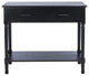 Safavieh Peyton 2 Drawer Console Table, Black