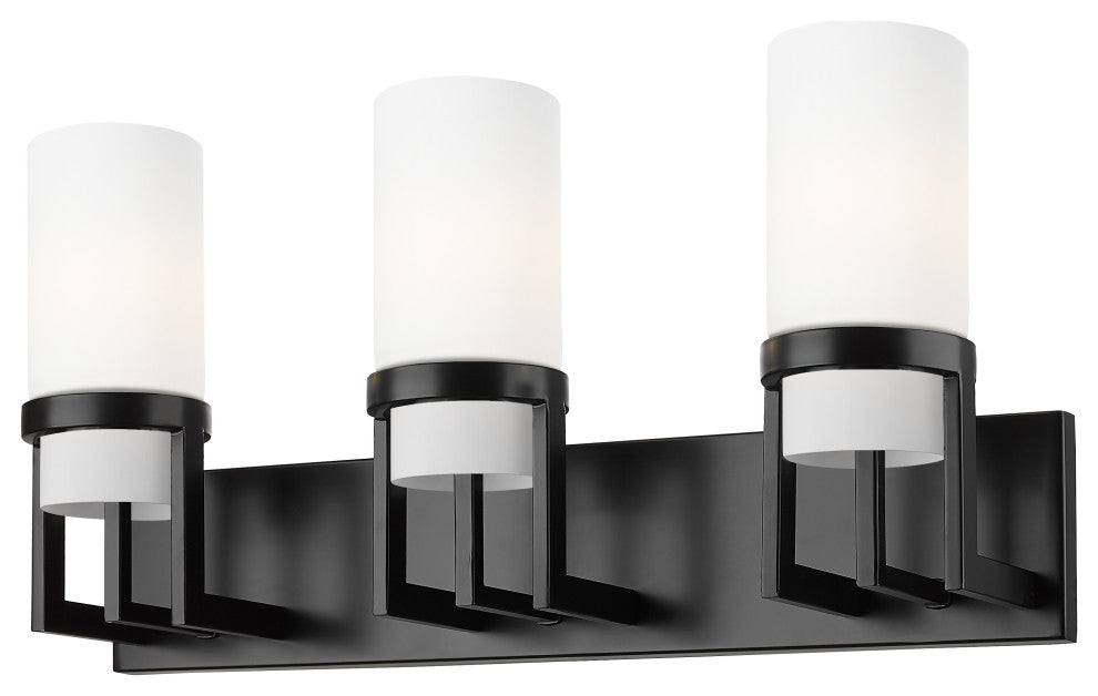 Innovations Utopia 3 4.75" Bath Vanity-Light Matte Black