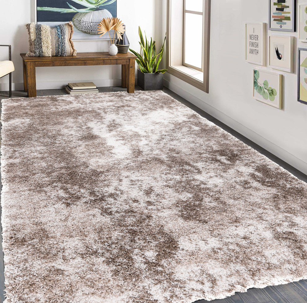 Noori Rug Shag Juno Brown/Beige Rug