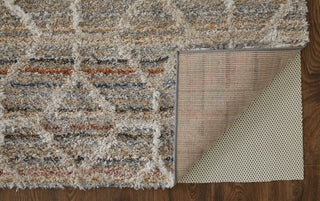 Weave & Wander Caide Contemporary Rug, Beige/Multi, 10'x14'