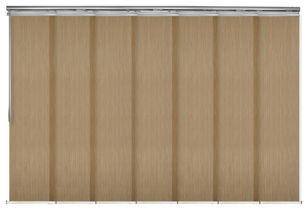 Anders 7-Panel Track Extendable Vertical Blinds 110-153"W