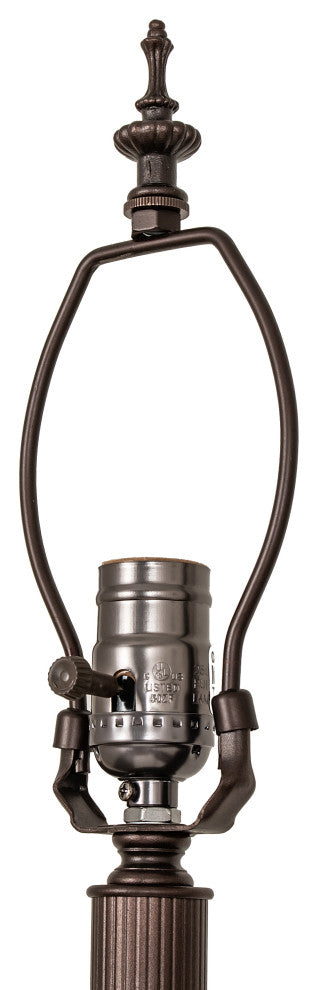 71 High Tiffany Turning Leaf Floor Lamp