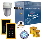 SteamSpa Royal 10.5 KW QuickStart Acu-Steam Bath Generator Package