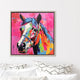 Colorful Horse II Canvas