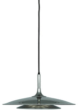 Robert Abbey S3390 Three Light Pendant Axiom Polished Nickel