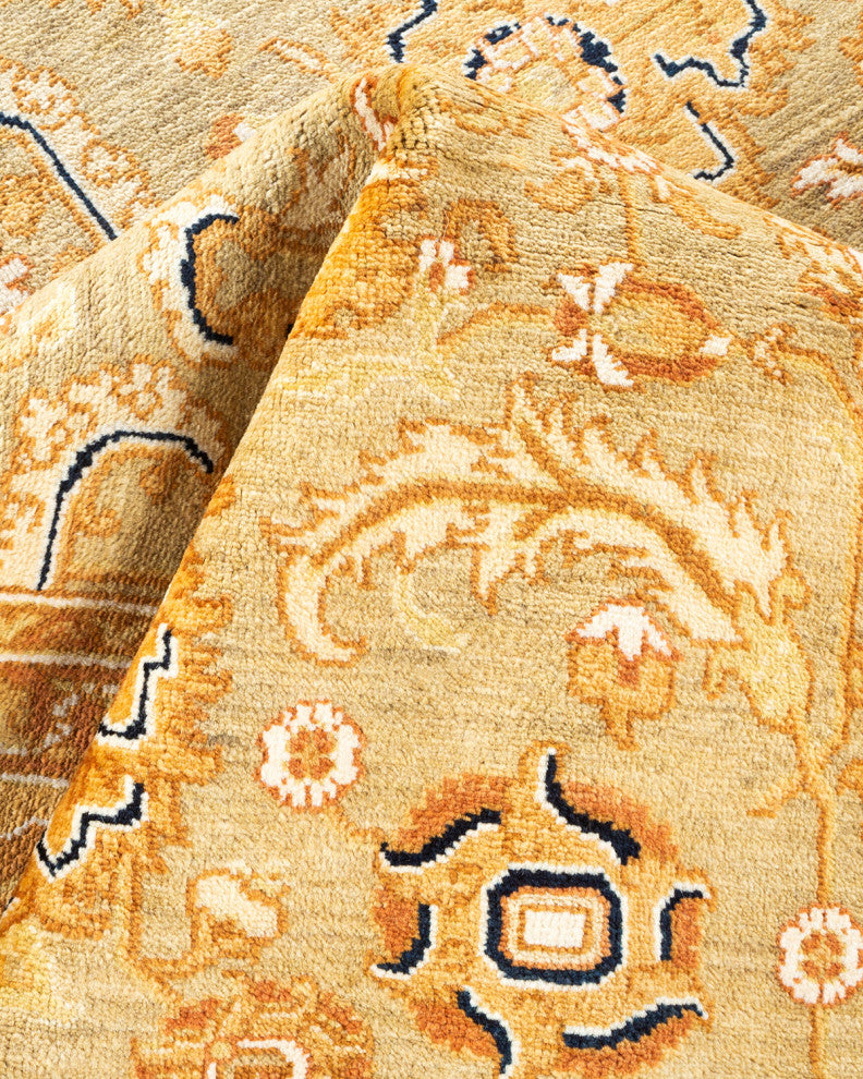 ECLECTIC, Hand Knotted Area Rug 9' 0" X 6' 2"