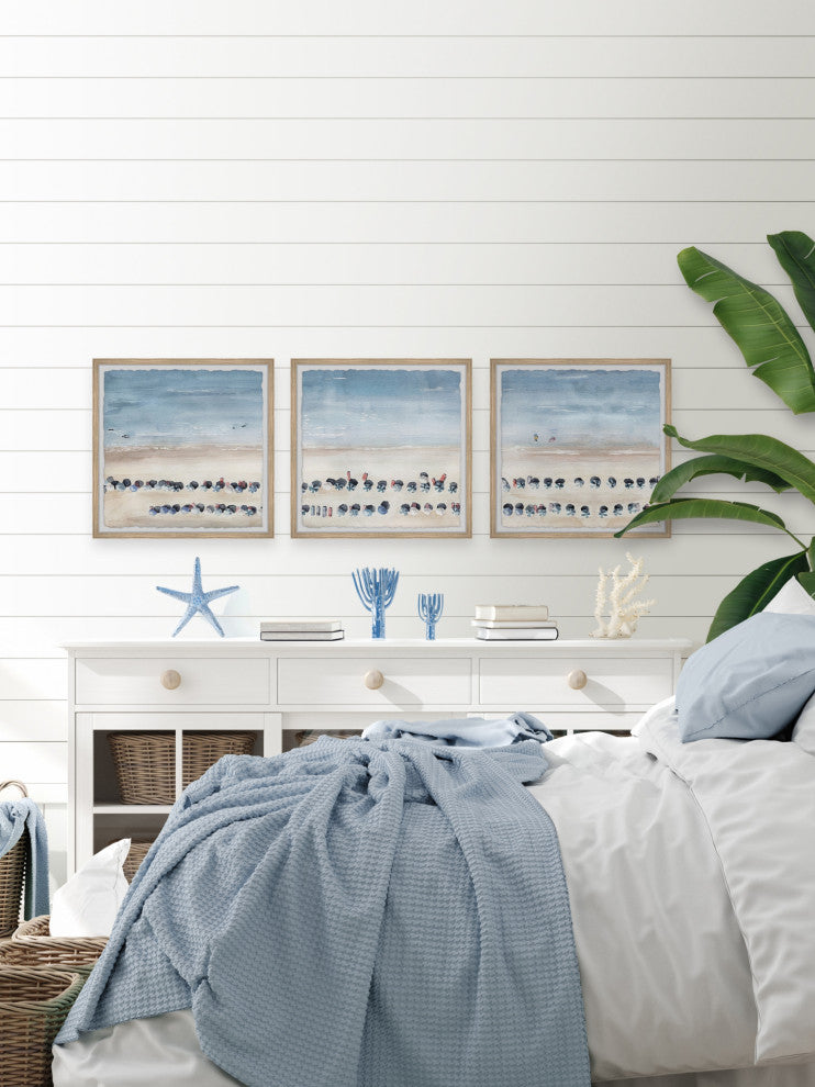 Take the Plunge Triptych, 3-Piece Set, 12x12 Panels