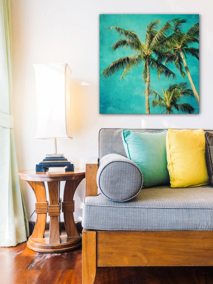 Marmont Hill, "Hawaiian Palm Trees" by Sylvia Cook on Wrapped Canvas, 32x32
