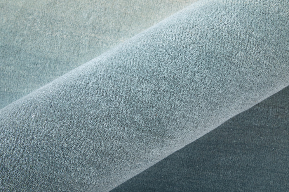 Katya 8990F Modern/Casual/Industrial Area Rug, Taupe/Blue, 9'x12'