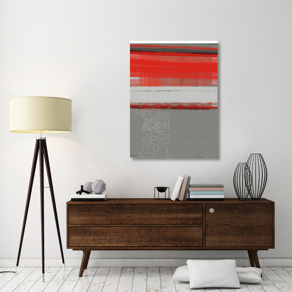 "Abstract Red 1" Fine Art Print