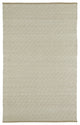 Kaleen Colinas Collection Rug, Natural Fiber, Ivory, 21"x34"