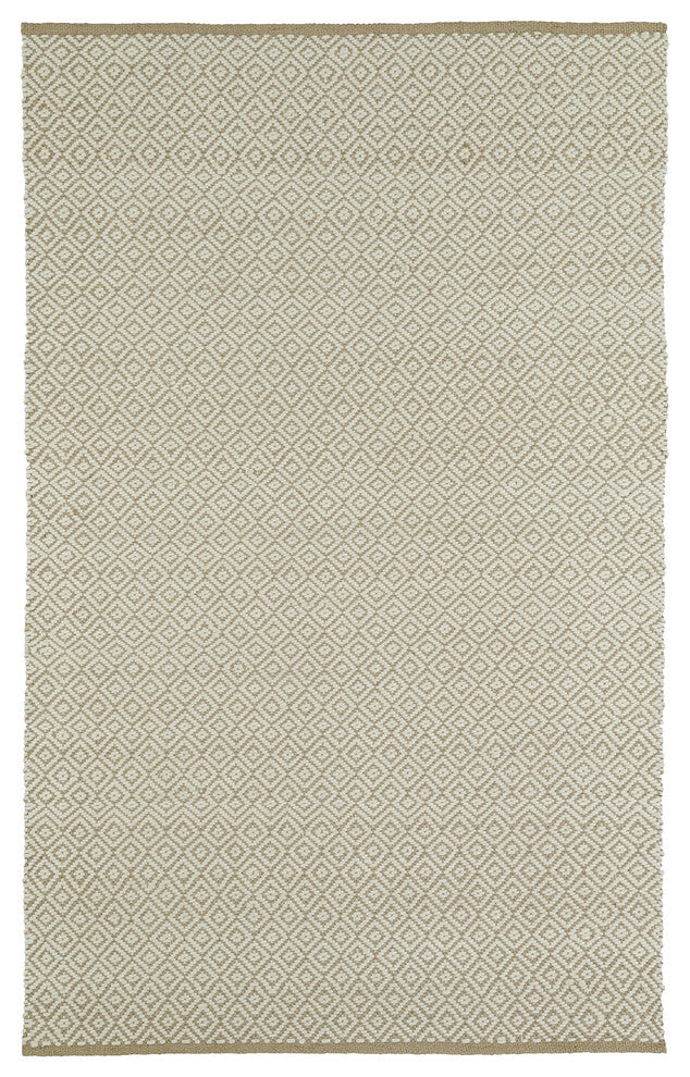 Kaleen Colinas Collection Rug, Natural Fiber, Ivory, 21"x34"