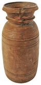 Consigned Old India Wood Pot 8