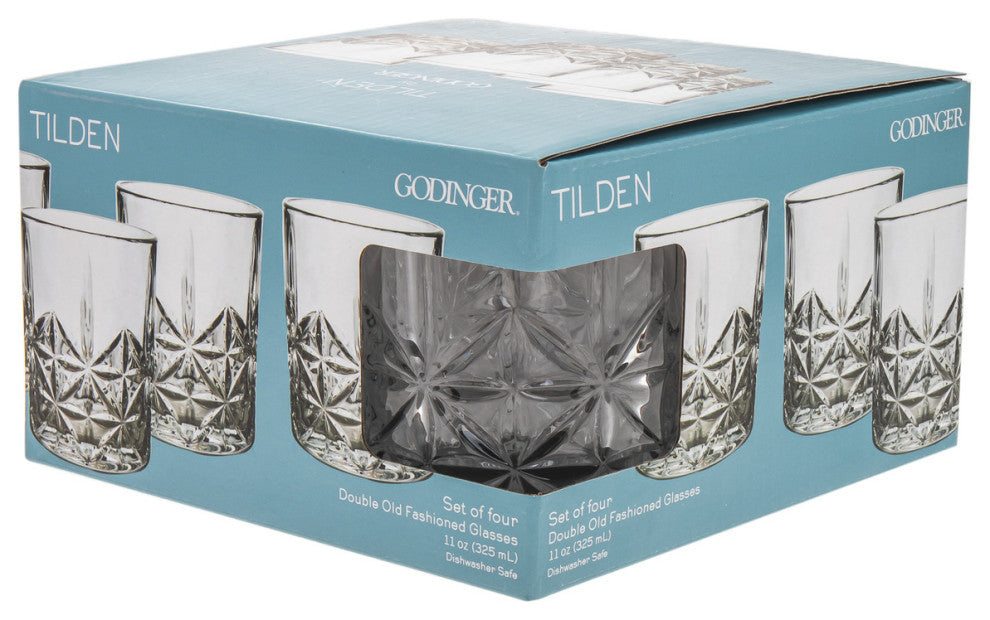 Tilden Double Old Fashion Set of 4 11oz