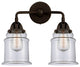 288-2W-OB-G182-LED Canton 2 Light 14" Bath Vanity Light, Oil Rubbed Bronze
